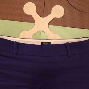 J Crew Minnie Pant- Purple